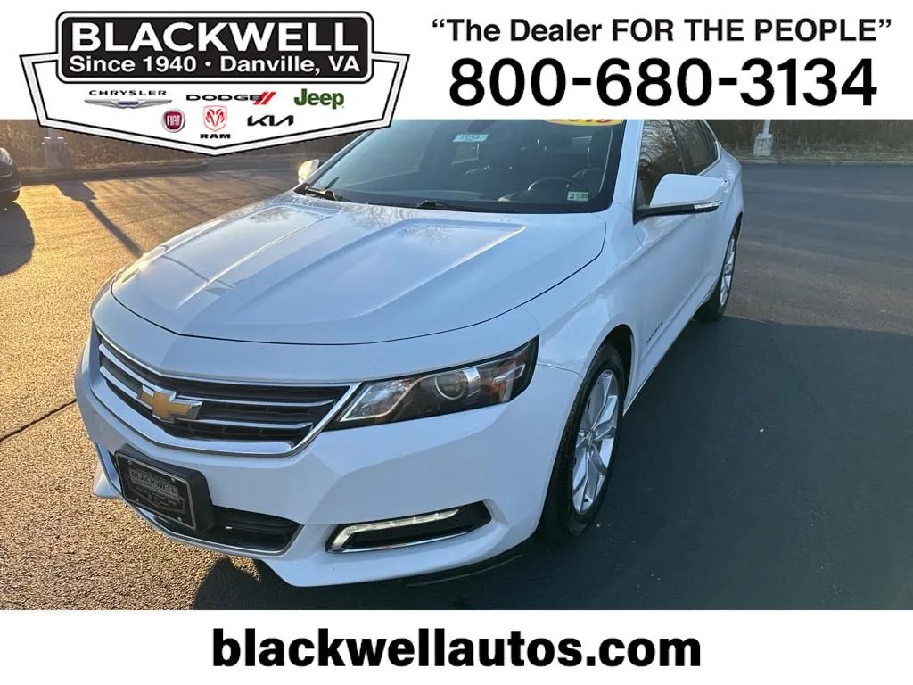 Used 2019 Chevrolet Impala LT For Sale In Danville VA VIN used-2019-chevrolet-impala-lt-for-sale-in-danville-va-vin