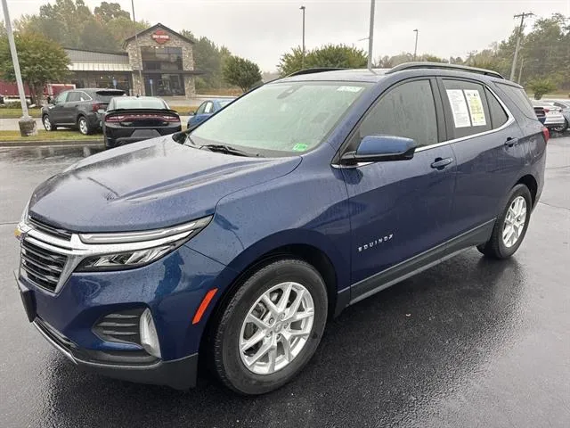Blue 2022 Chevrolet Equinox LT for sale in Danville, VA