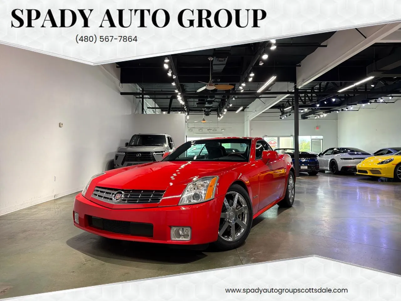 Red 2007 Cadillac XLR for sale in Scottsdale, AZ