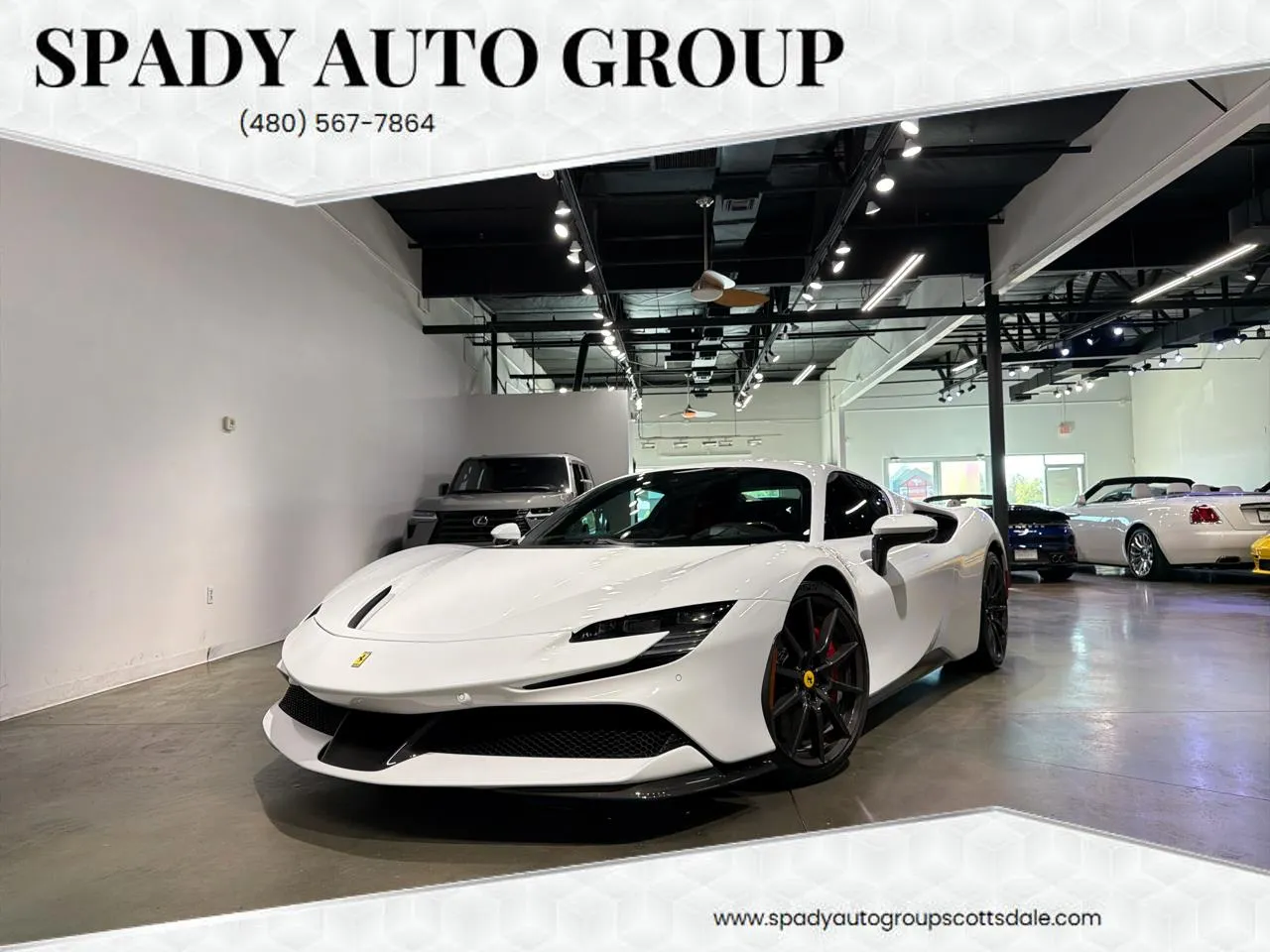 White 2023 Ferrari SF90 Stradale Coupe for sale in Scottsdale, AZ