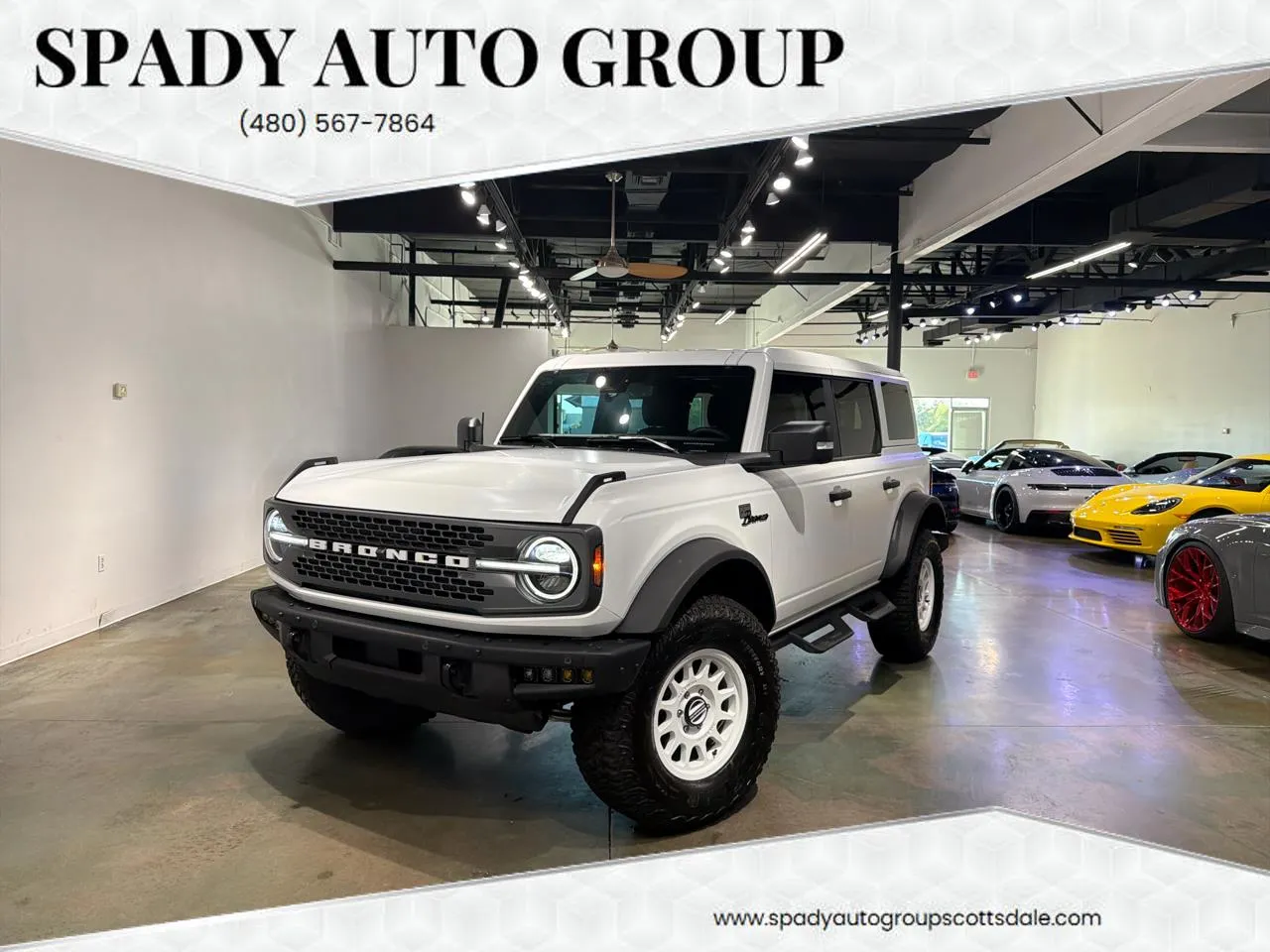 White 2025 Ford Bronco Badlands 4-Door for sale in Scottsdale, AZ