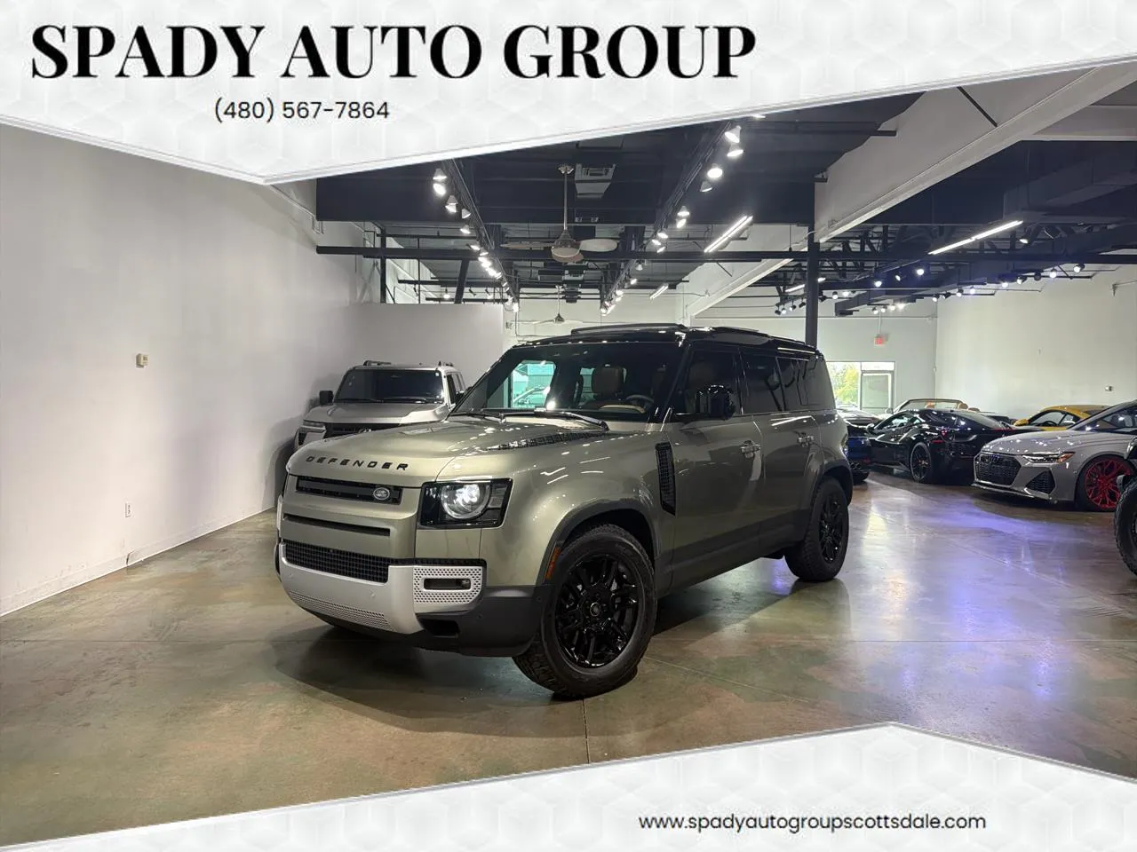 Green 2025 Land Rover Defender P300 110 S for sale in Scottsdale, AZ