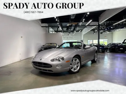 Silver 2005 Jaguar XK-Series XK8 Convertible for sale in Scottsdale, AZ