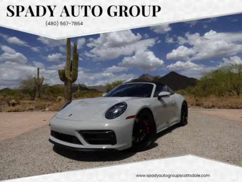 Gray 2024 Porsche 911 Targa GTS 4 for sale in Scottsdale, AZ