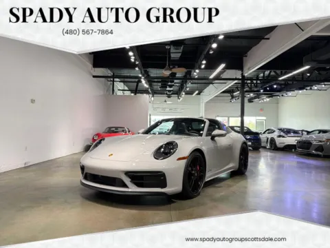 Gray 2024 Porsche 911 Targa GTS 4 for sale in Scottsdale, AZ
