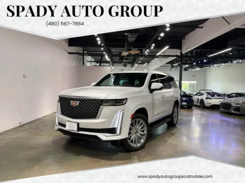White 2023 Cadillac Escalade Premium Luxury AWD for sale in Scottsdale, AZ