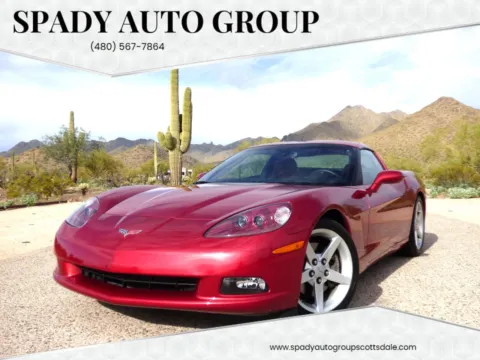 Red 2005 Chevrolet Corvette Coupe for sale in Scottsdale, AZ