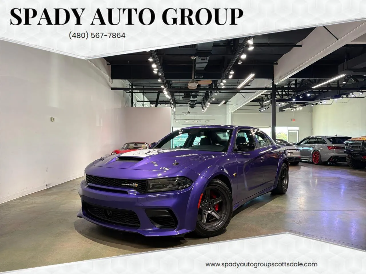 Purple 2020 Dodge Charger Scat Pack for sale in Scottsdale, AZ