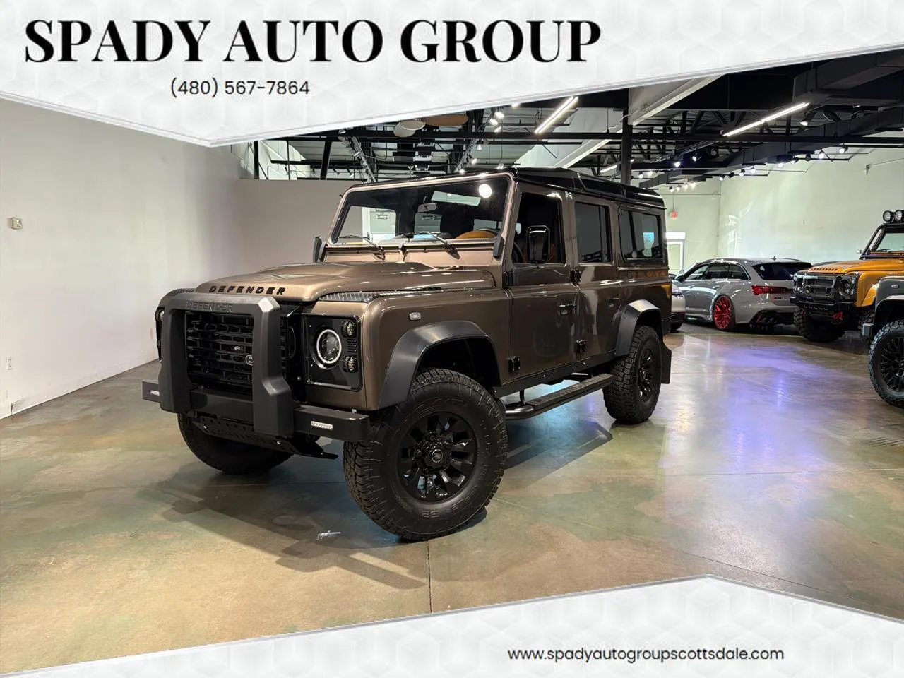 Brown 1995 Land Rover Defender 110 for sale in Scottsdale, AZ