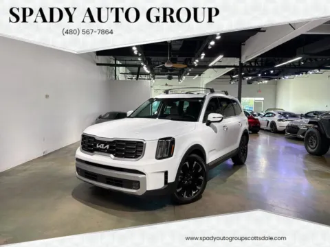 White 2024 Kia Telluride SX-PRESTIGE AWD for sale in Scottsdale, AZ