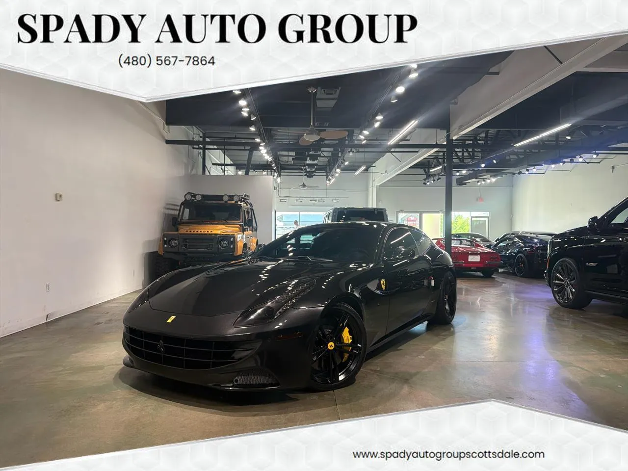 Black 2014 Ferrari FF Coupe for sale in Scottsdale, AZ