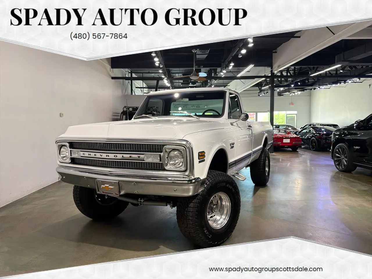 White 1969 Chevrolet C/K 20 4WD for sale in Scottsdale, AZ
