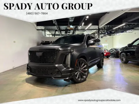 Black 2025 Cadillac Escalade V 4WD for sale in Scottsdale, AZ