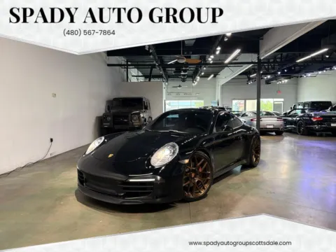 Black 2012 Porsche 911 Carrera 4S Coupe for sale in Scottsdale, AZ