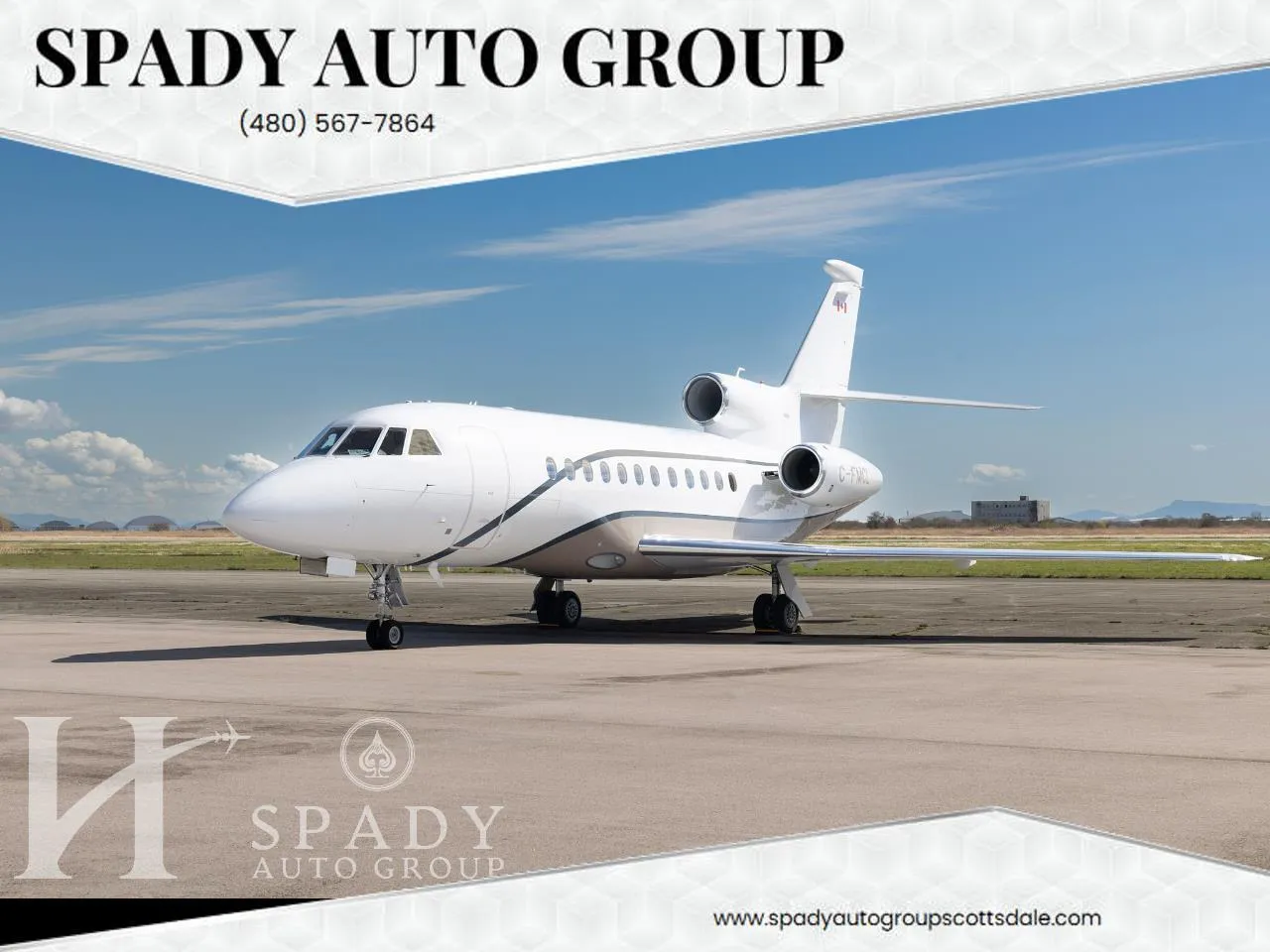 White 2008 Dassault Falcon 900DX for sale in Scottsdale, AZ