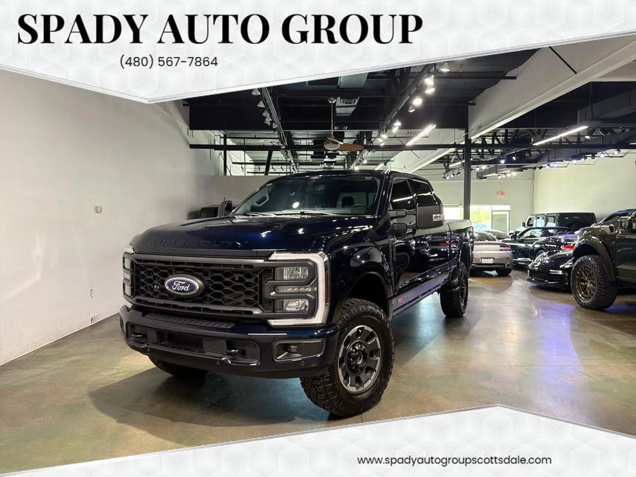 Blue 2024 Ford F-250 SD XL Crew Cab 4WD for sale in Scottsdale, AZ