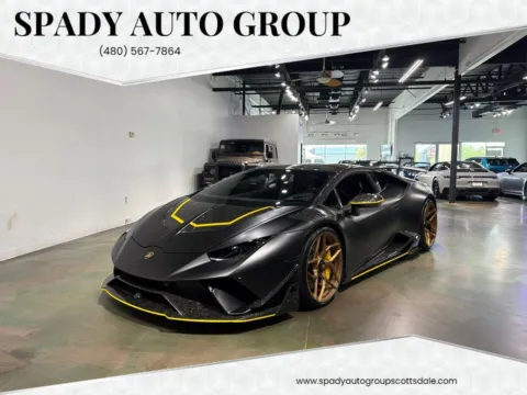 Black 2018 Lamborghini Huracan Performante Coupe for sale in Scottsdale, AZ