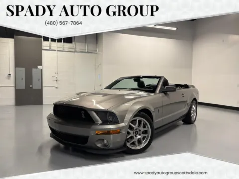 Gray 2009 Ford Shelby GT500 Convertible for sale in Scottsdale, AZ