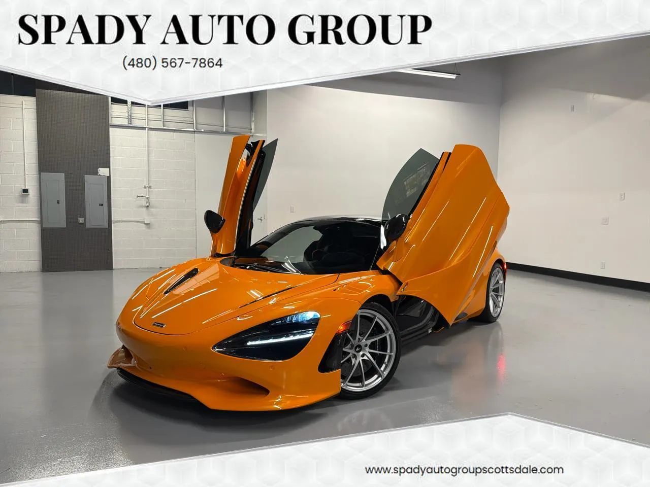 Orange 2024 McLaren 750s Spider for sale in Scottsdale, AZ