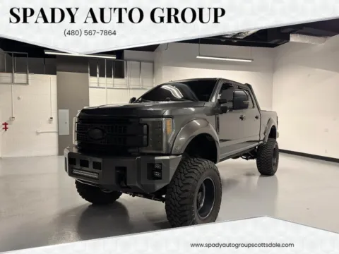 Gray 2018 Ford F-250 SD Platinum Crew Cab Long Bed 4WD for sale in Scottsdale, AZ