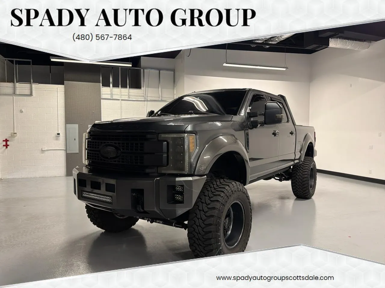 Gray 2018 Ford F-250 SD Platinum Crew Cab Long Bed 4WD for sale in Scottsdale, AZ