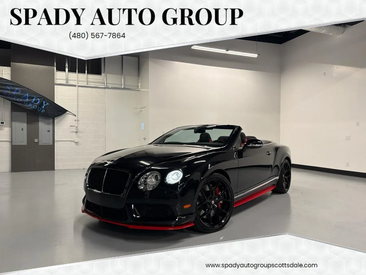 Black 2015 Bentley Continental GTC V8 S for sale in Scottsdale, AZ