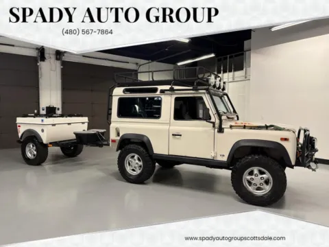 Beige 1995 Land Rover Defender 90 2-Door 4WD for sale in Scottsdale, AZ