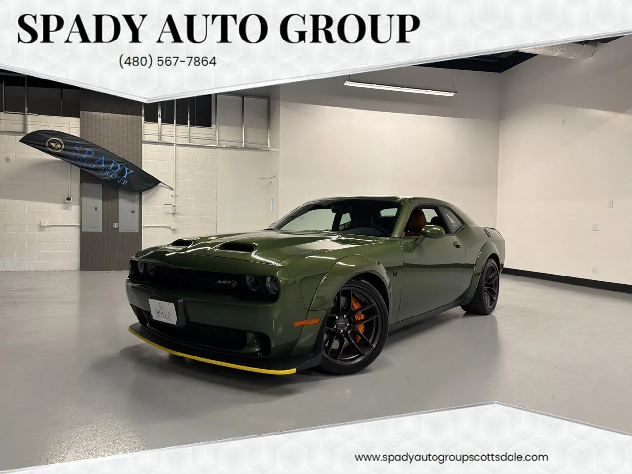 Green 2019 Dodge Challenger SRT Hellcat Redeye Widebody RWD for sale in Scottsdale, AZ