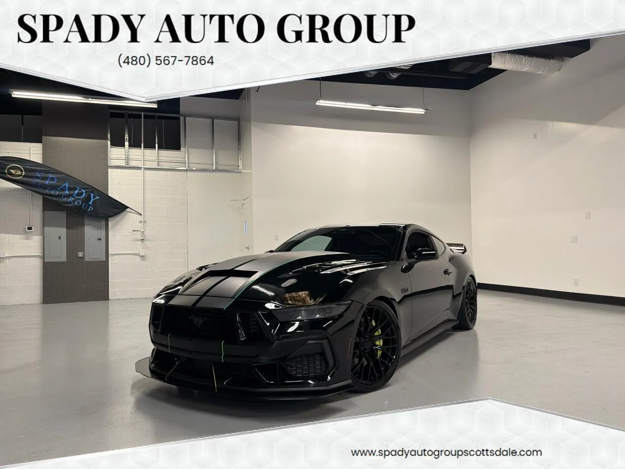 Black 2025 Ford Mustang GT Premium Coupe for sale in Scottsdale, AZ
