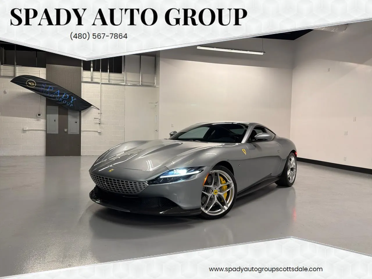 Silver 2021 Ferrari Roma for sale in Scottsdale, AZ