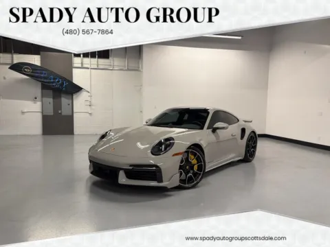 Gray 2022 Porsche 911 Turbo Coupe for sale in Scottsdale, AZ
