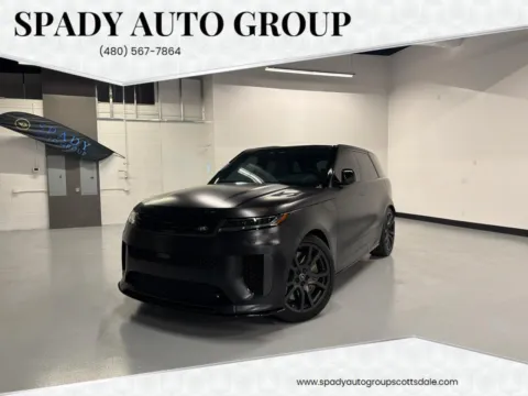 Black 2025 Land Rover Range Rover Sport P635 SV Edition One w/Obsidian Black Paint for sale in Scottsdale, AZ