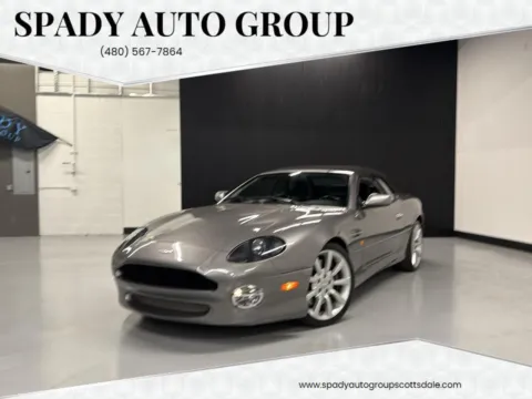 Gray 2002 Aston Martin DB7 Vantage Volante for sale in Scottsdale, AZ