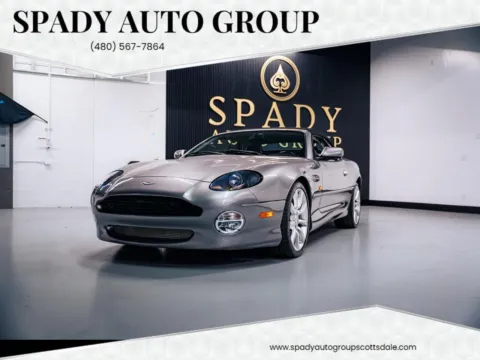 Gray 2002 Aston Martin DB7 Vantage Volante for sale in Scottsdale, AZ