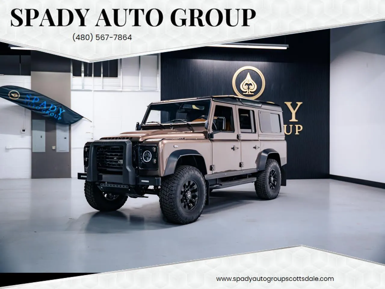 Brown 1995 Land Rover Defender 110 4-Door 4WD for sale in Scottsdale, AZ