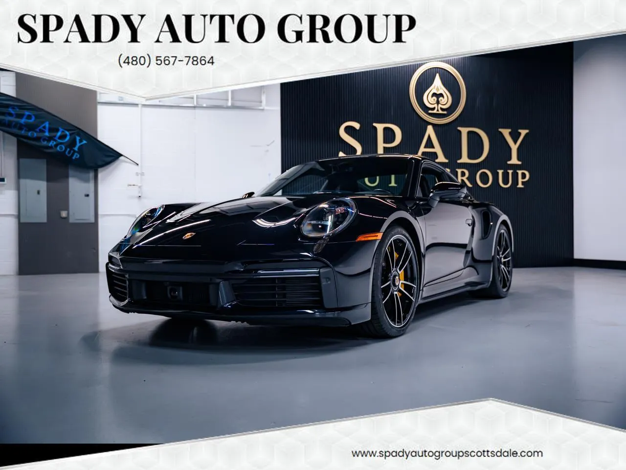 Black 2022 Porsche 911 Turbo S for sale in Scottsdale, AZ