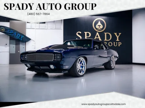 Blue 1969 Chevrolet Camaro 2dr Coupe Z28 for sale in Scottsdale, AZ