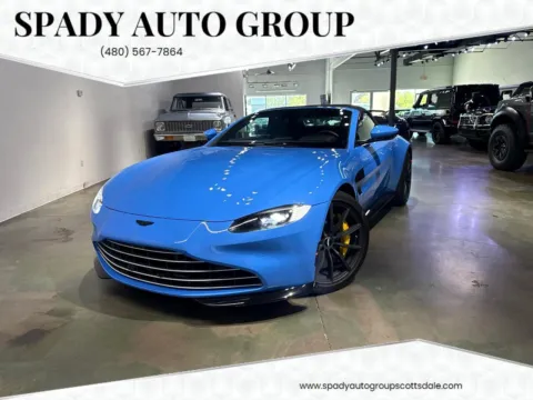 Blue 2021 Aston Martin Vantage Roadster for sale in Scottsdale, AZ