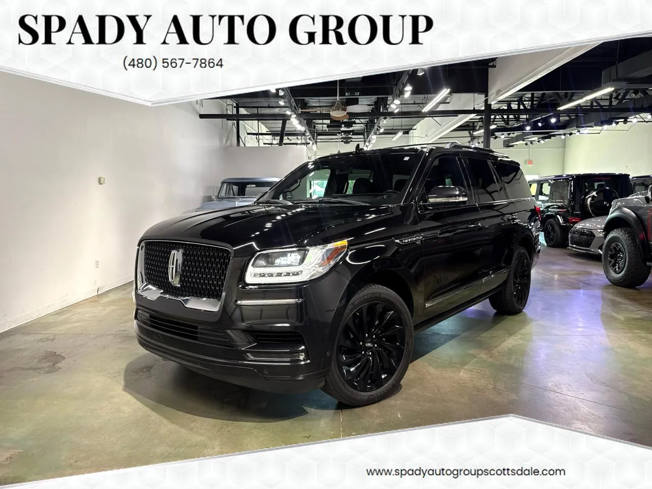 Black 2020 Lincoln Navigator Reserve 4WD for sale in Scottsdale, AZ