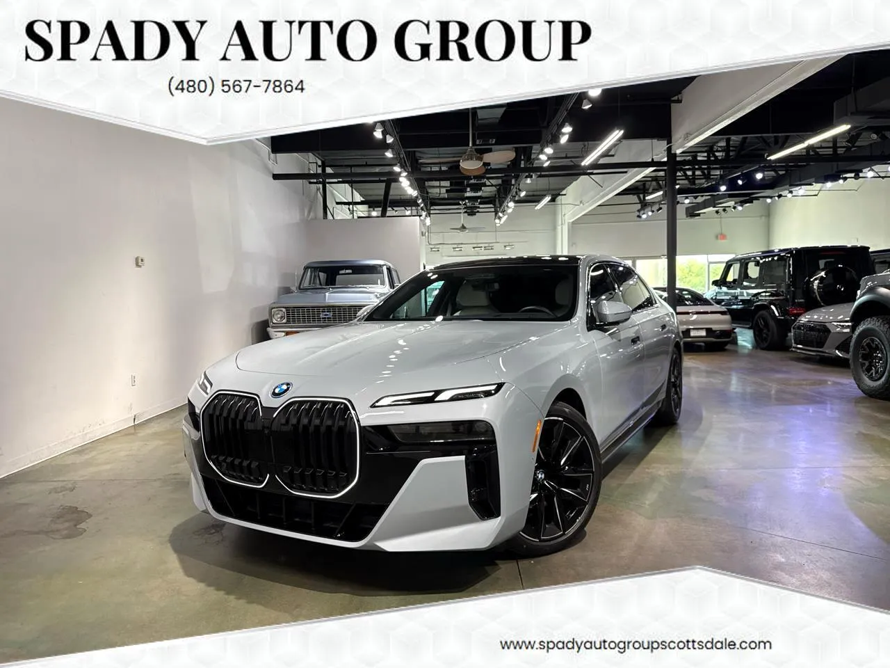 Gray 2024 BMW i7 xDrive60 for sale in Scottsdale, AZ