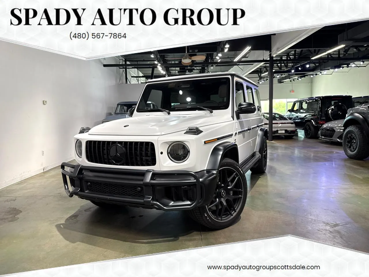 White 2025 Mercedes-Benz G-Class G63 AMG 4MATIC for sale in Scottsdale, AZ
