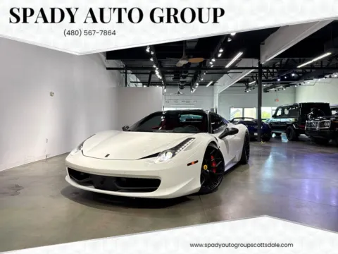 White 2015 Ferrari 458 Spider for sale in Scottsdale, AZ