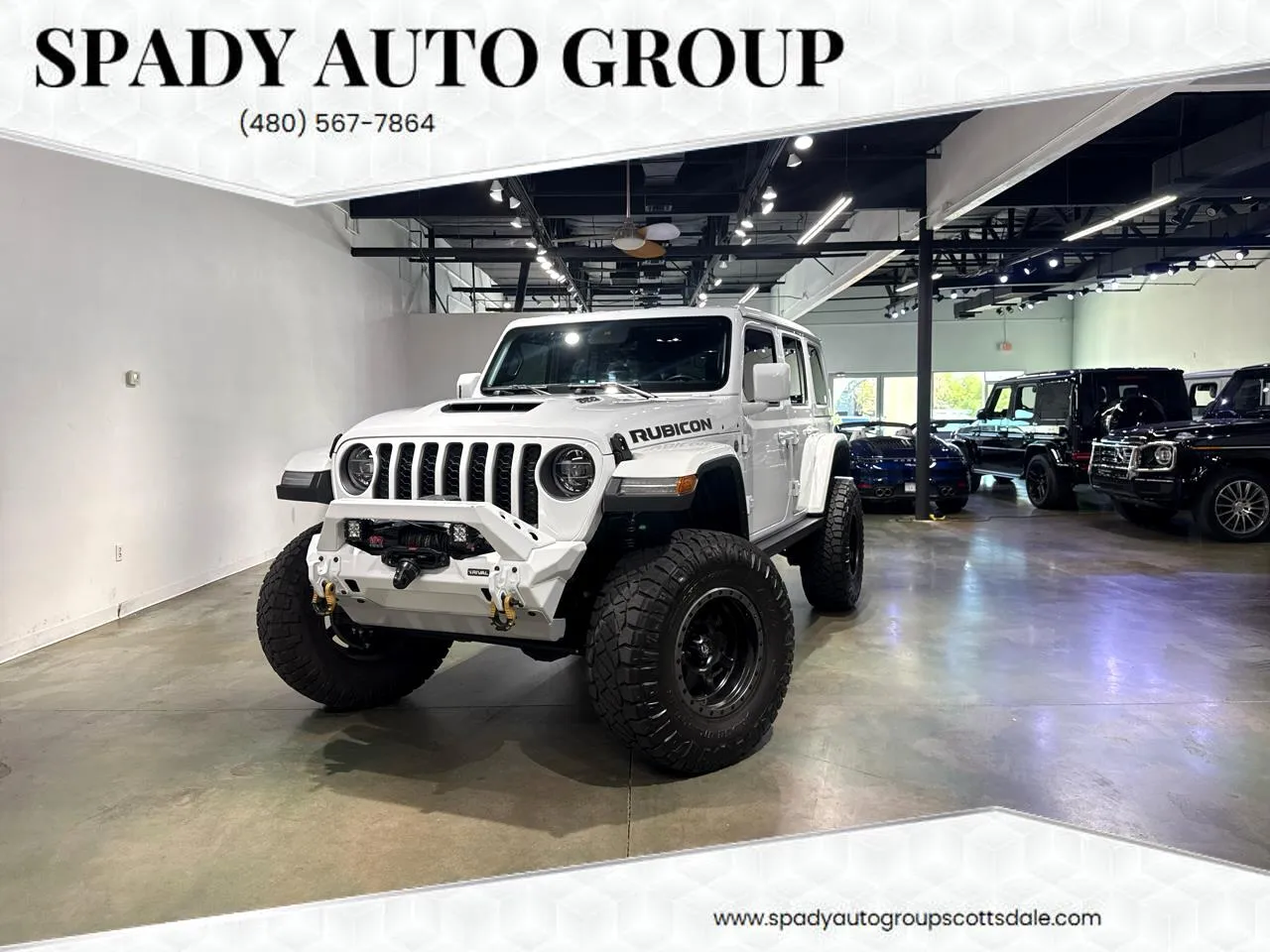White 2021 Jeep Wrangler Unlimited Rubicon 392 for sale in Scottsdale, AZ