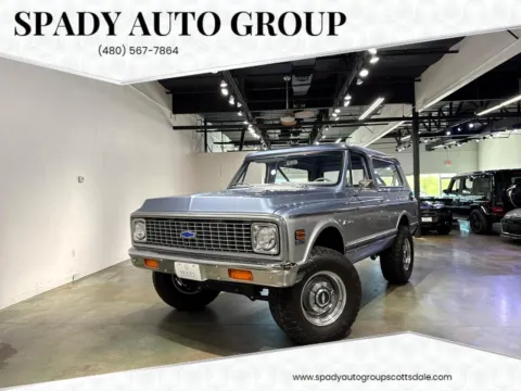 Blue 1971 Chevrolet Blazer Custom for sale in Scottsdale, AZ