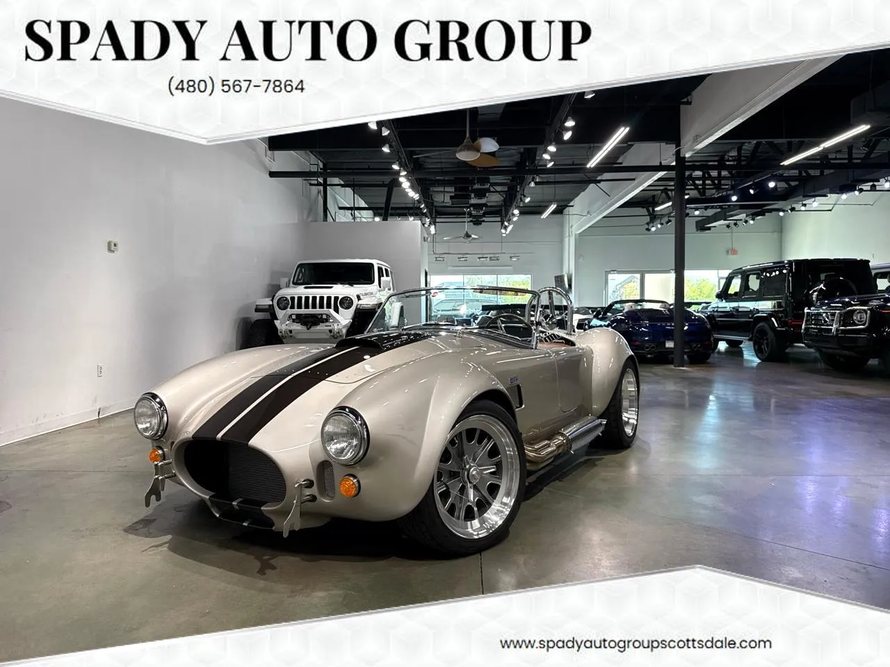 Used 1965 Backdraft Racing Custom Cobra for sale in Scottsdale, AZ