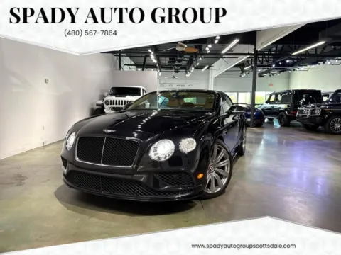 Blue 2017 Bentley Continental GTC V8 S for sale in Scottsdale, AZ