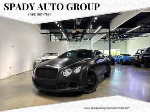 Black 2013 Bentley Continental GT Speed for sale in Scottsdale, AZ
