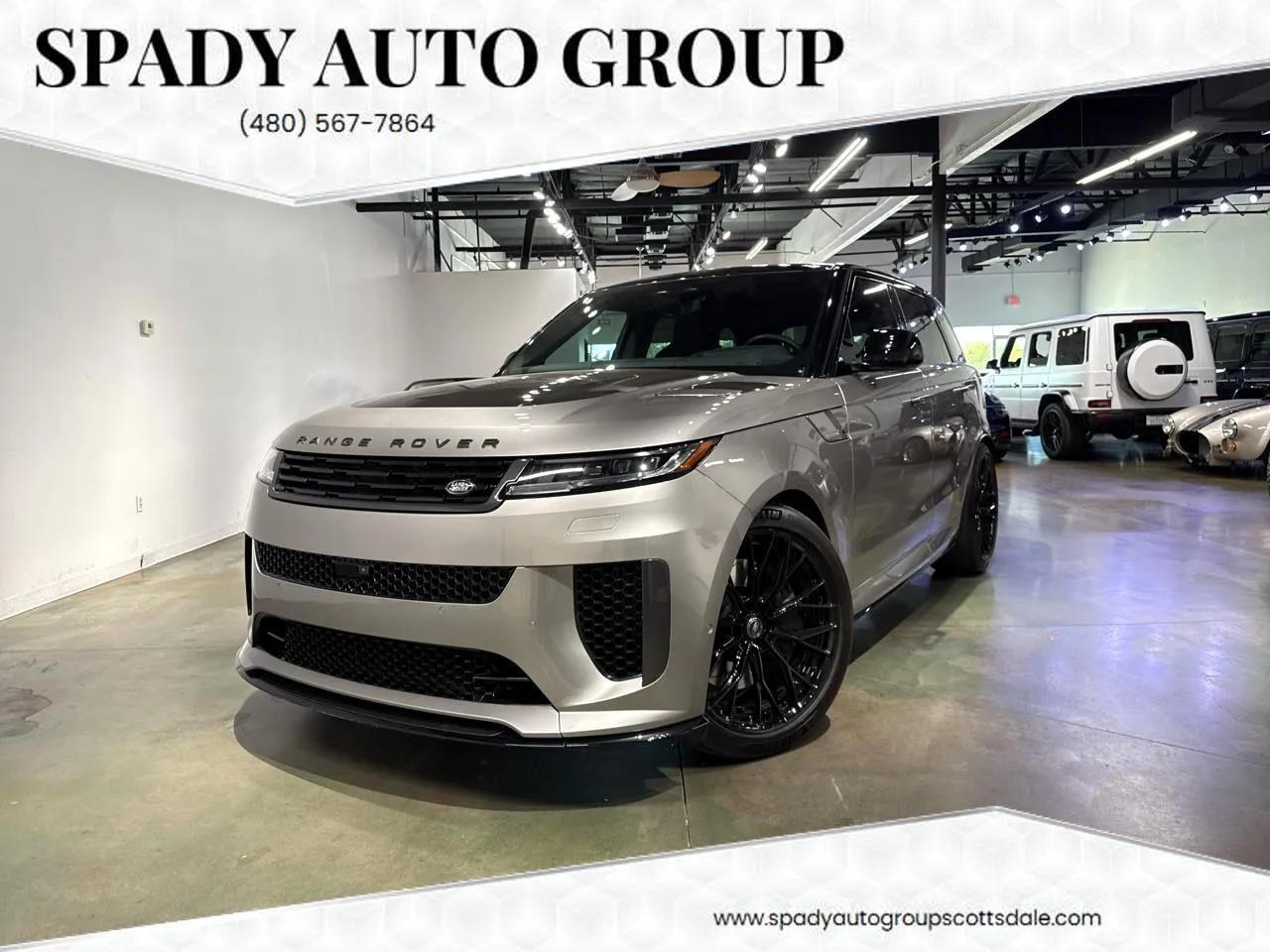 Gold 2024 Land Rover Range Rover Sport P635 SV Edition One Flux Silver for sale in Scottsdale, AZ