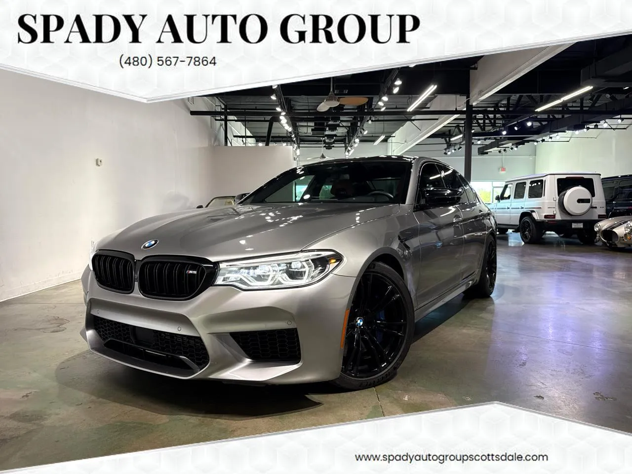 Gray 2020 BMW M5 for sale in Scottsdale, AZ