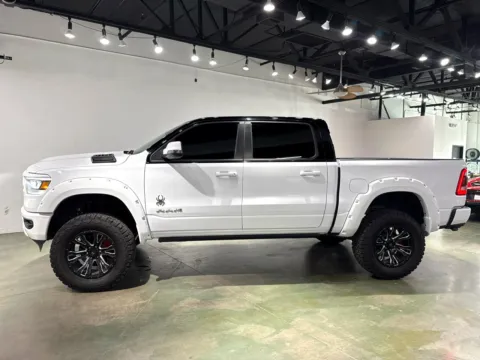 Another view of 2023 RAM 1500 Big Horn Crew Cab SWB 4WD BLACK WIDOW for sale in Scottsdale, AZ at Spady Auto Group